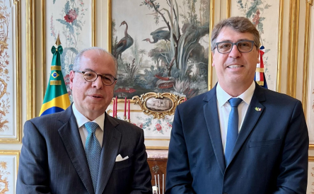 Rencontre avec S.E. l’Ambassadeur du Brésil à Paris, M. Ricardo NEIVA TAVARES.